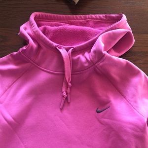 Pink nike sweatshirt medium